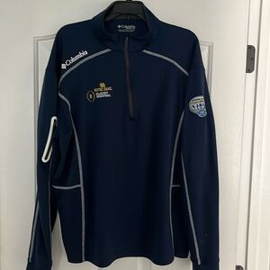 Notre Dame Columbia half zip pullover size XL very good condition